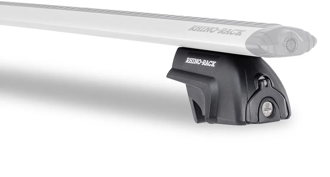 SX031 – RHINO RACK Roof Rack Mounting Kit, Used With Roof Rails Black Set Of 4 With Security Hardware